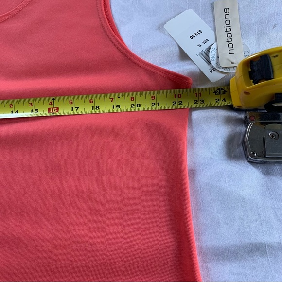 Notations coral tank top shell - Picture 6 of 6